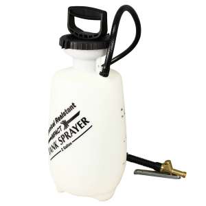 Impact, Chemical Resistant Tank Sprayer, 2 Gallon, Black/Translucent