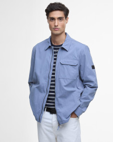 Maze Peached Overshirt Washed Blue