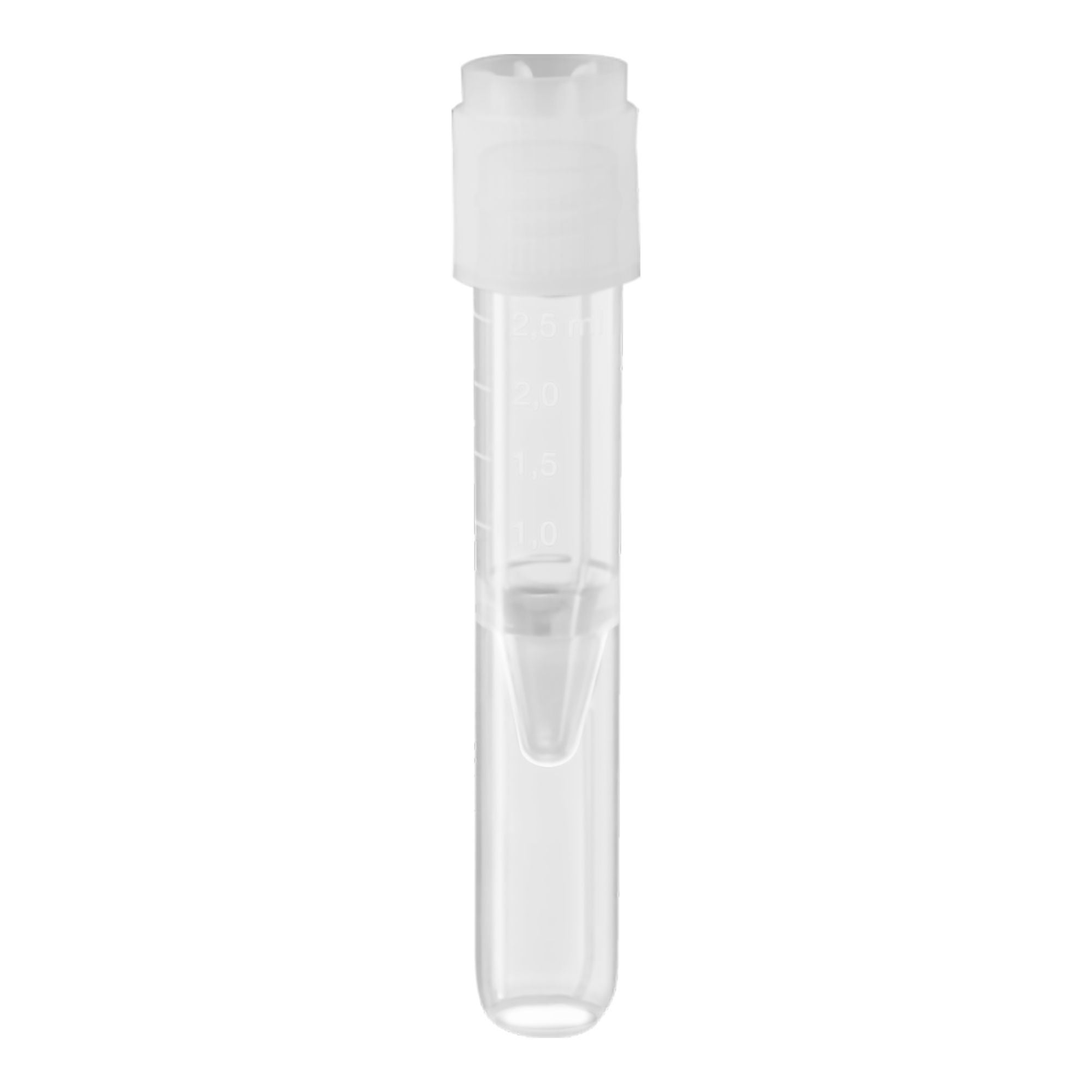 Sarstedt TUBE, SCREW CAP RND PP FALSE BOTTOM 75X13MM (100/BG 10BG/CS)