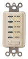 Electronic Countdown Timer with Preset Times Ivory