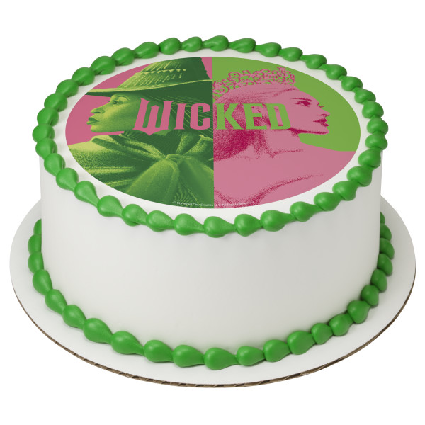 Wicked Glinda and Elphaba PhotoCake® Edible Image®