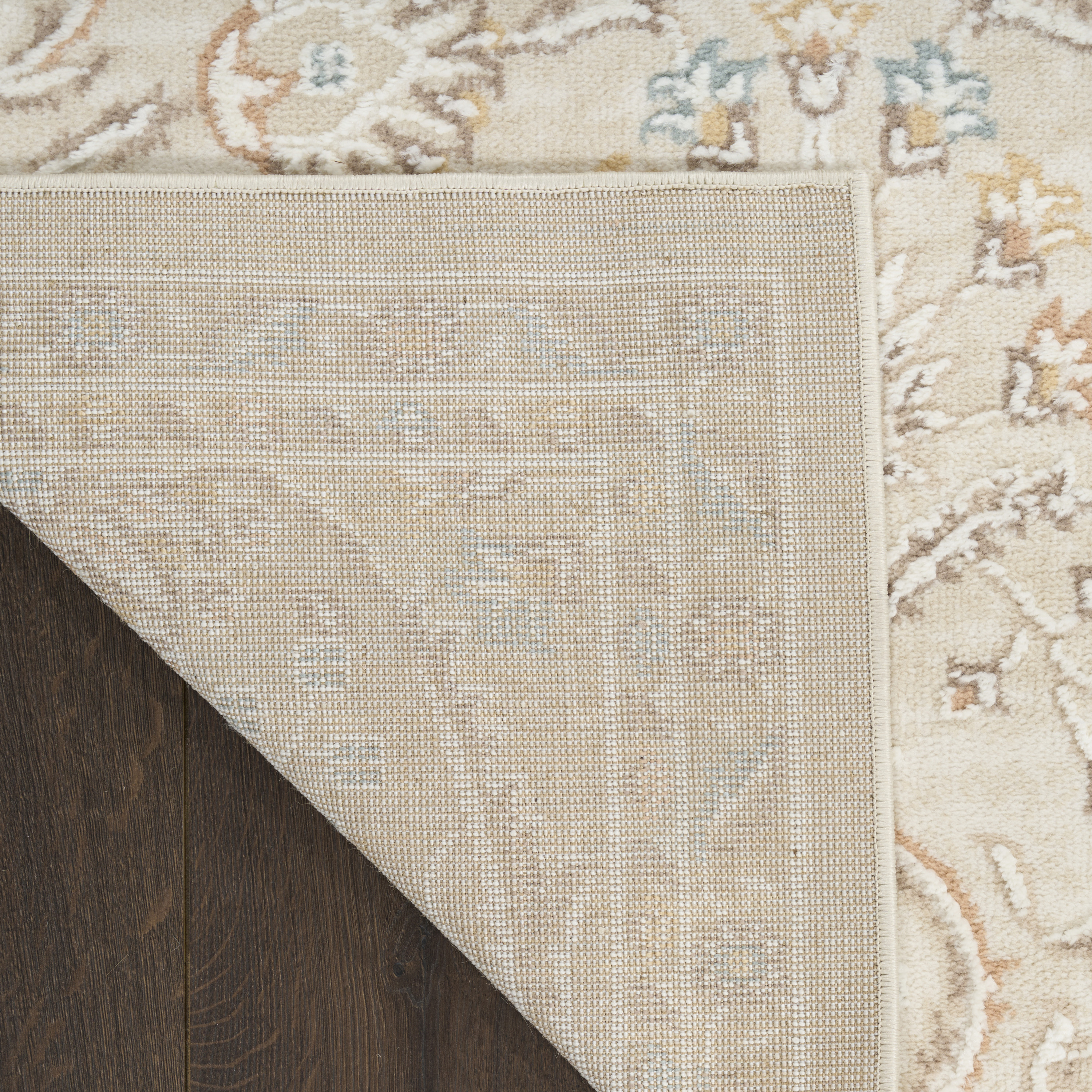 Nourison Isla 5'3" x 7' Ivory Vintage Indoor Rug