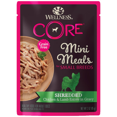 Wellness CORE Mini Meals Chicken & Lamb Front packaging