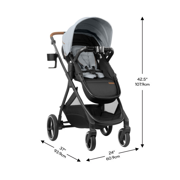 Shyft Intuiti+ Travel System featuring Revolve180 LiteMax™ NXT Rotating Infant Car Seat with SensorySoothe Specifications
