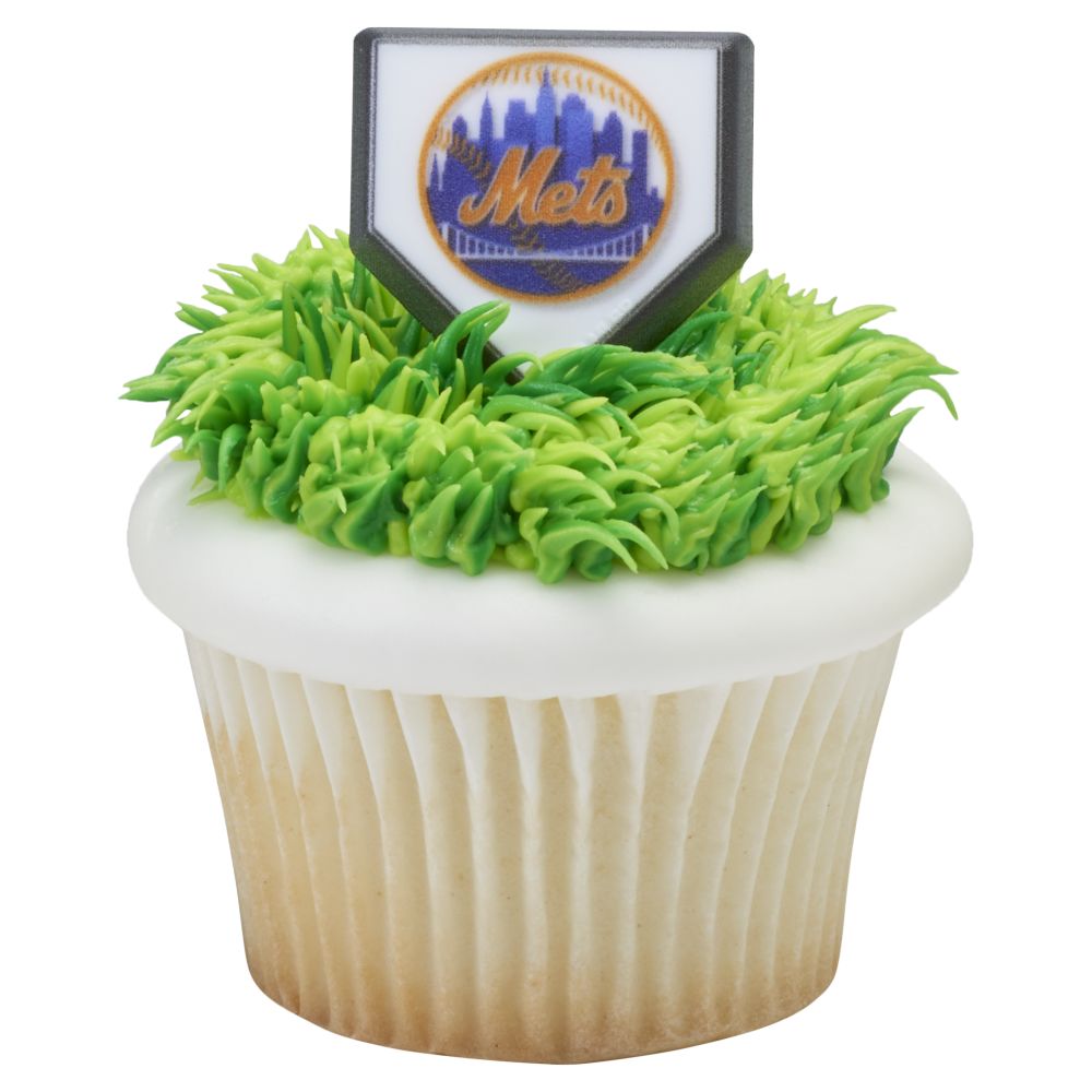 Image Cake MLB® Home Plate Team Logo New York Mets™