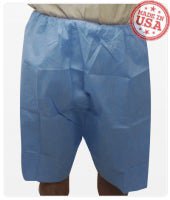 Exam Shorts 4X-Large Blue SMS Adult Disposable