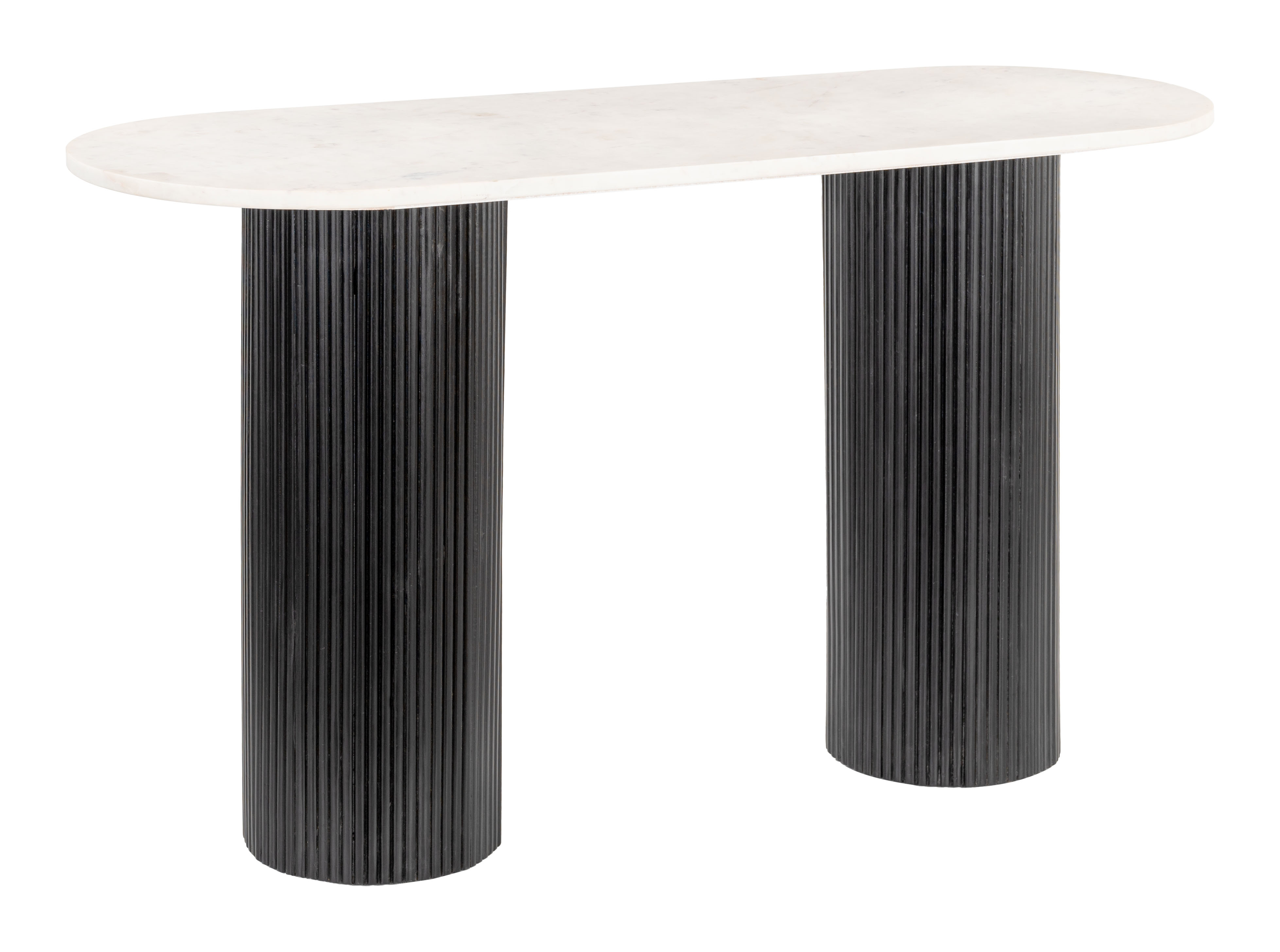 Izola Console Table White & Black product image