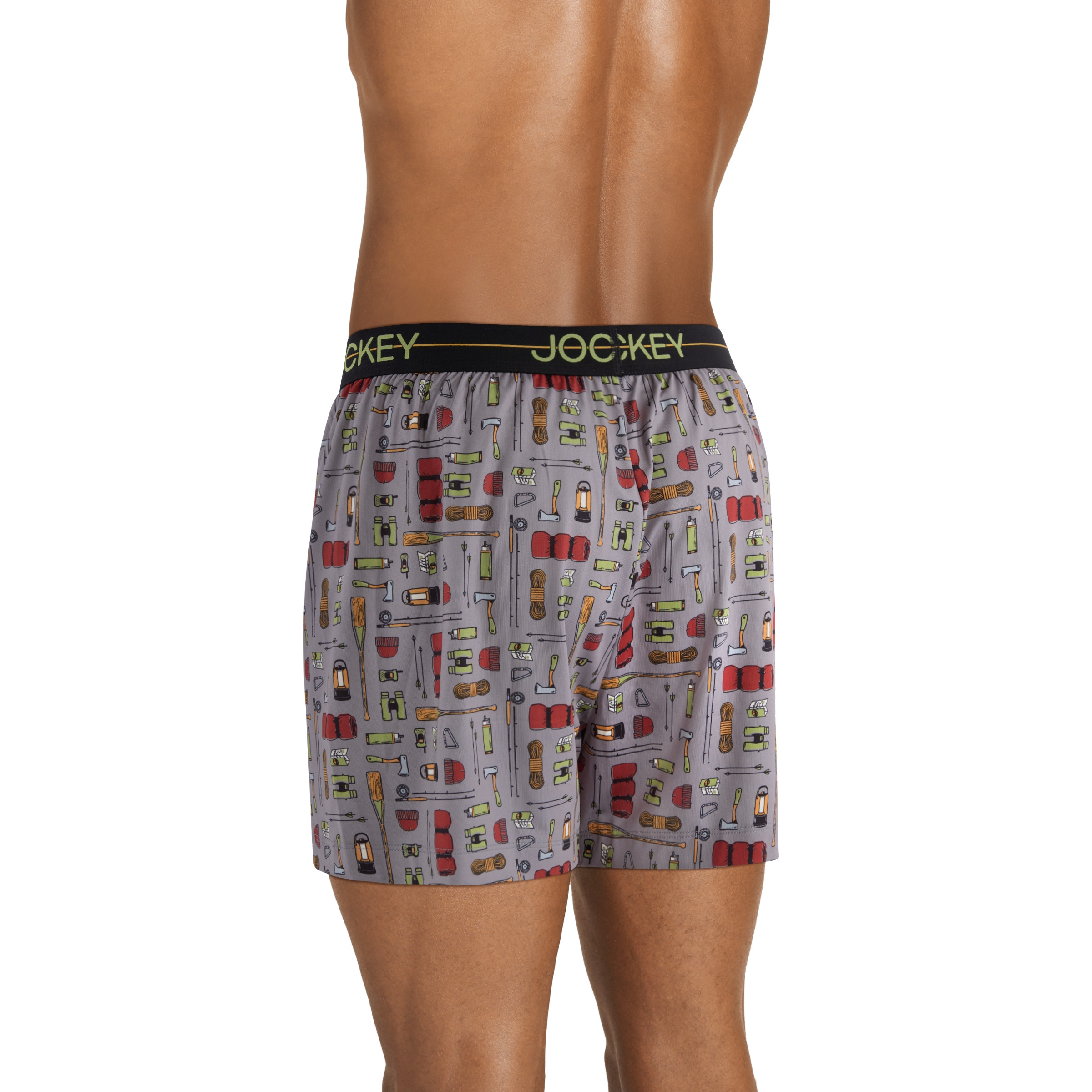 Jockey Men's Active Microfiber 4.5" Boxer - Picture 28 of 49
