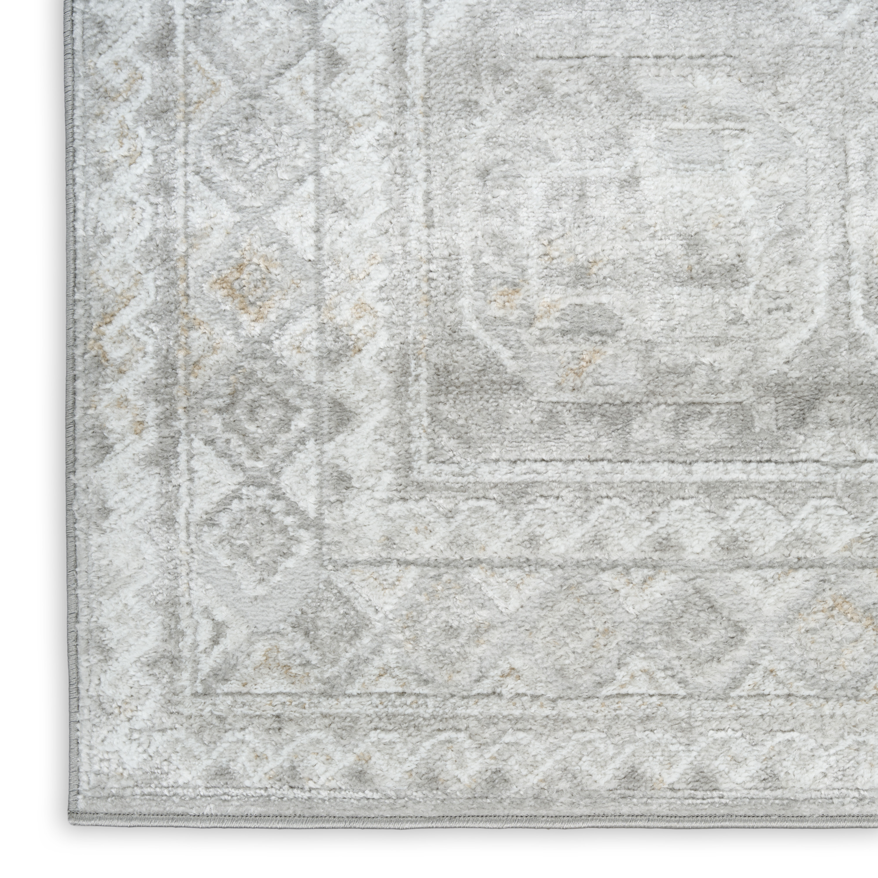 Nourison Dekor 2' x 4' Grey Vintage Indoor Rug