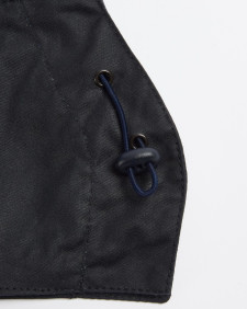 Waxed Storm Hood Classic Navy