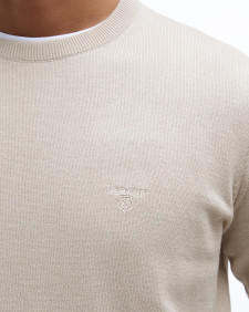 Maglione girocollo in cotone Pima 