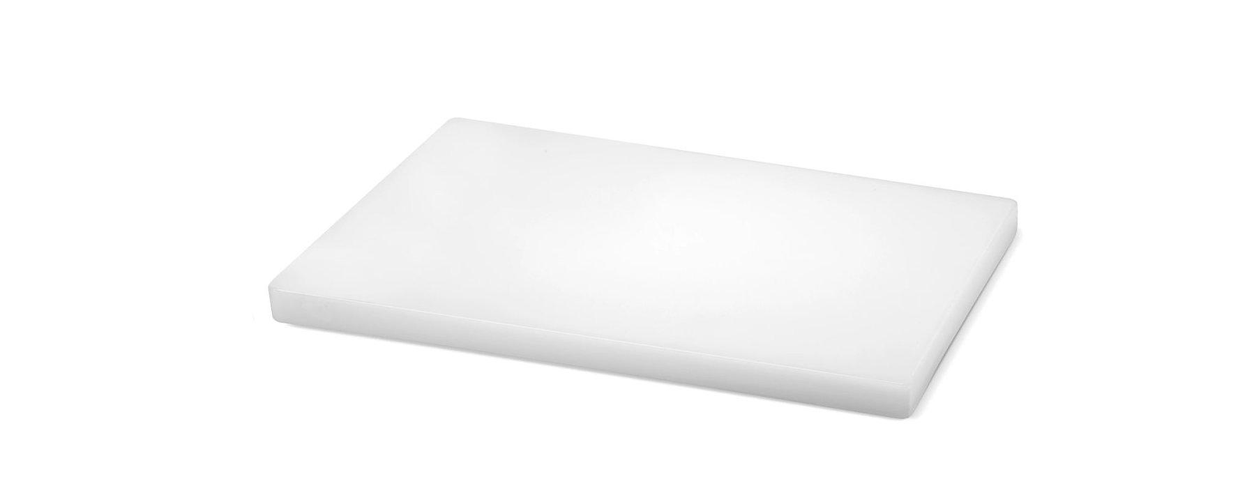 Tabla de corte 40 x 30 cm polietileno en blanco