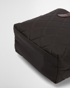 Mini-borsa tote trapuntata 
