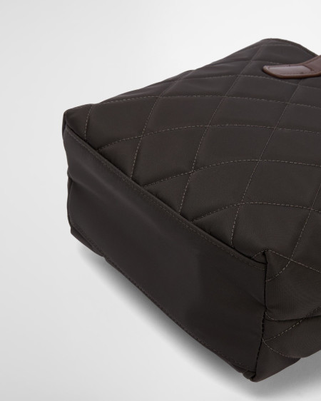 Mini-borsa tote trapuntata