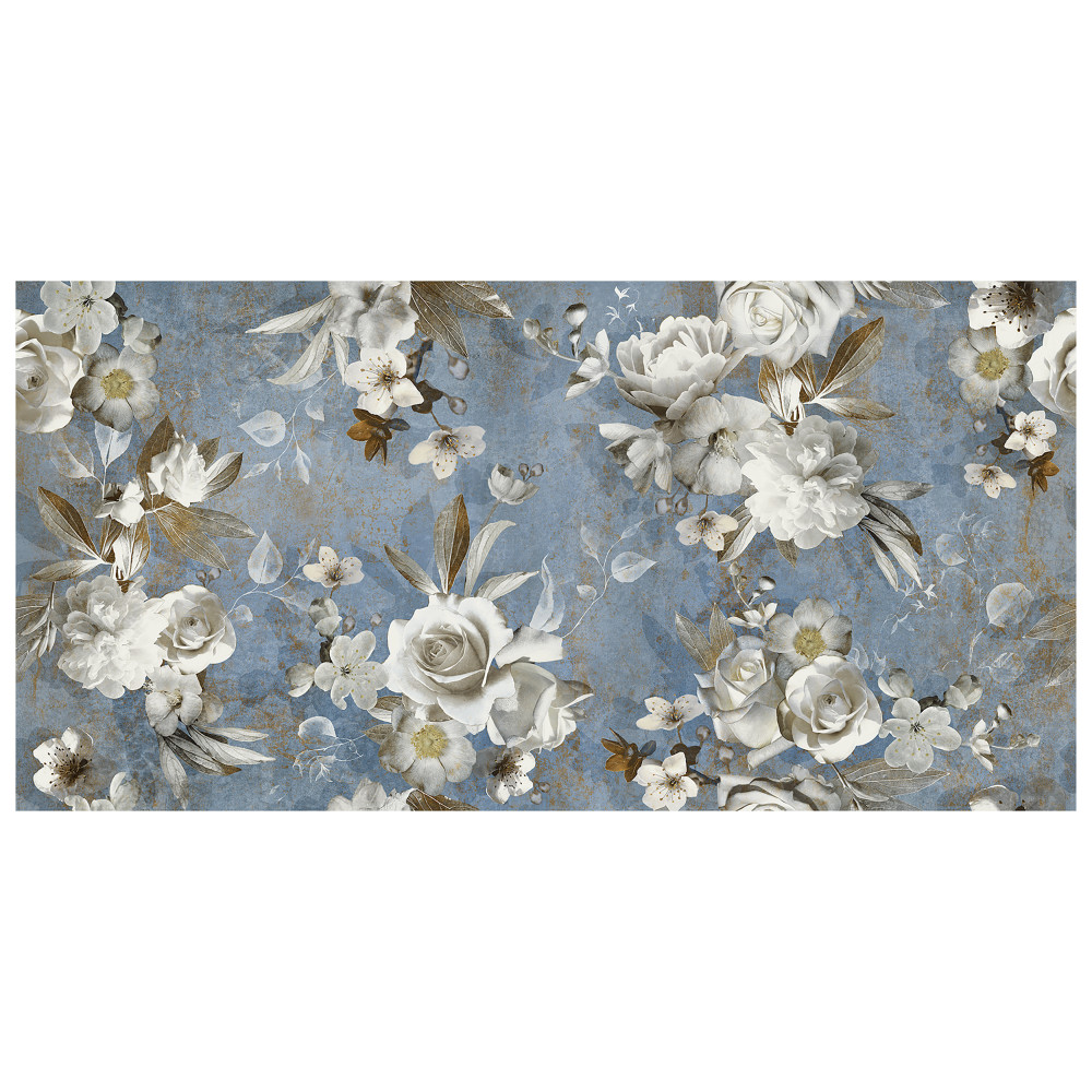 Parete Setoso Blue 23-1/2 in. x 47 in. Porcelain Floor and Wall Tile