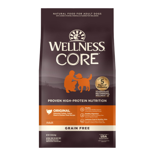 Wellness CORE  Original Turkey & Chicken Recipe Front packaging