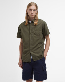 Holywell Relaxed Short-Sleeved Shirt Light Sage