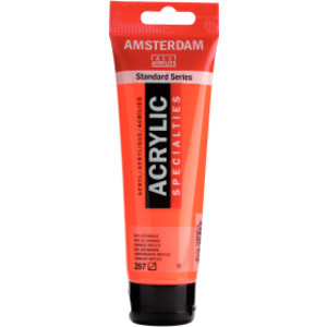 Standard Acrylic Paint, 120ml, Reflex Orange 257