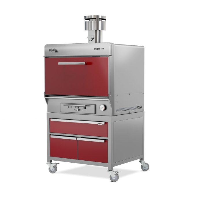 Horno de brasa Premium 140 Rojo