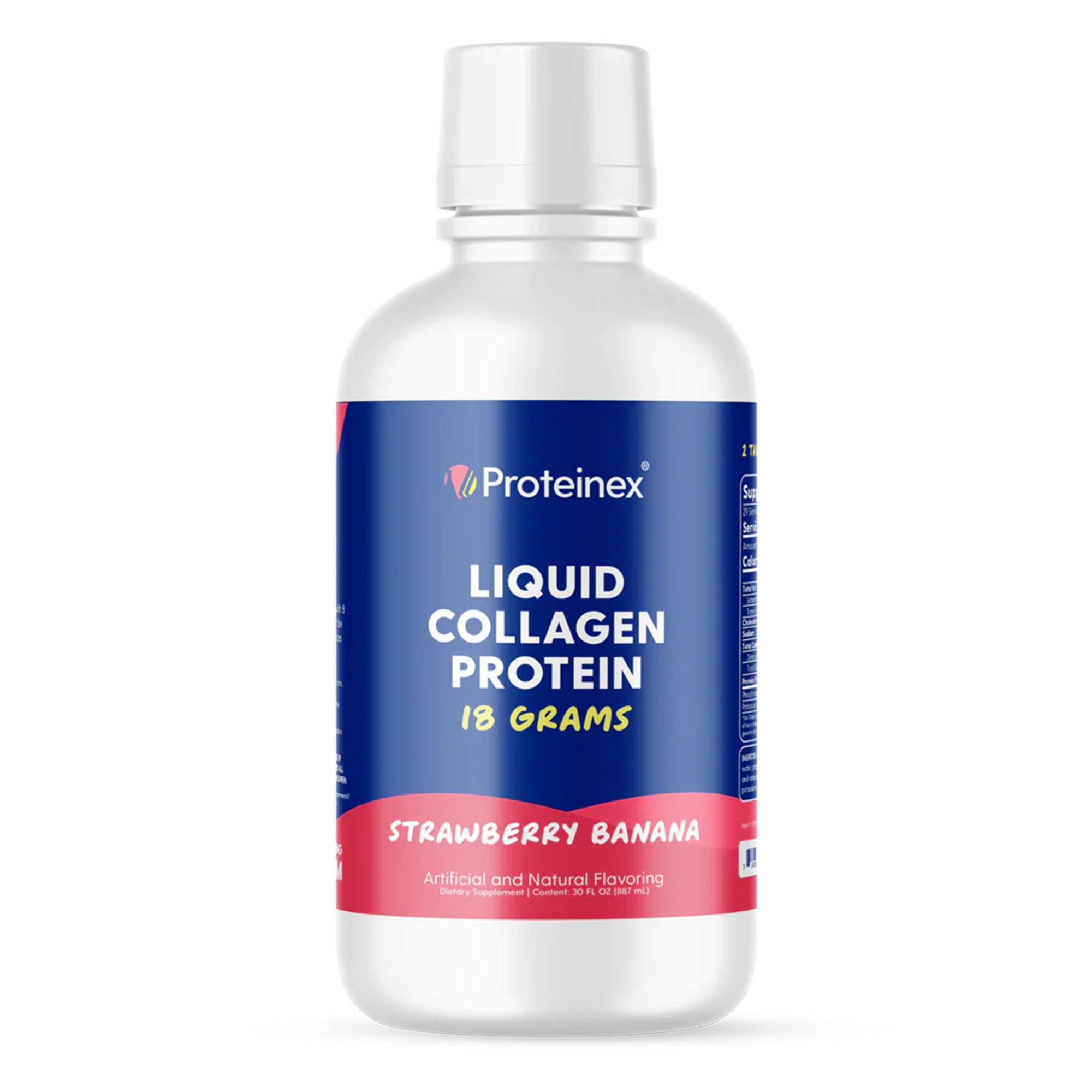 Lloren Pharmaceuticals PROTEINEX-18, LIQ BANANA-STRWBRY 887ML 30OZ (6/CS)