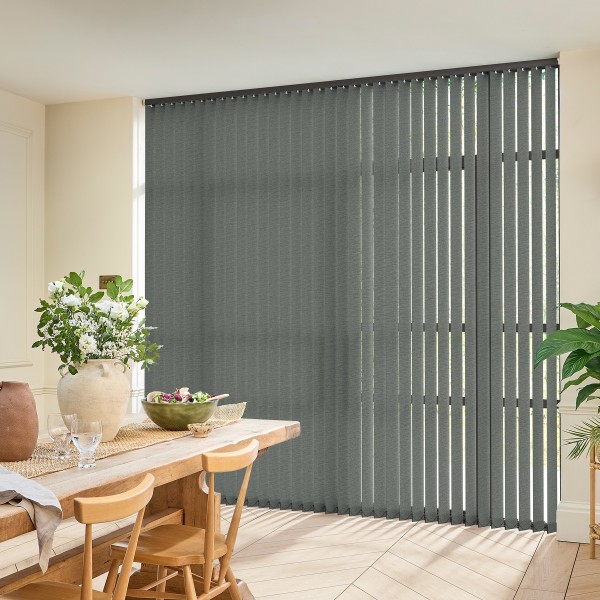 Hattie Slate Vertical blind