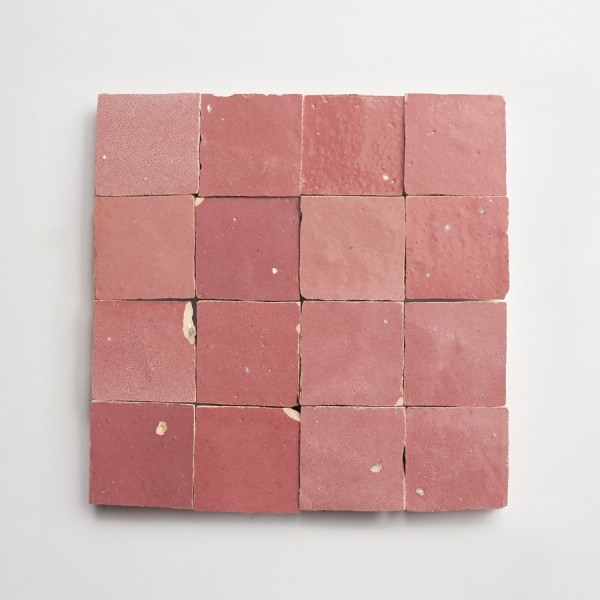zellige | blushing mistress | unmounted square 