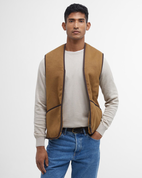 Warm Pile Zip-In Liner Classic Brown