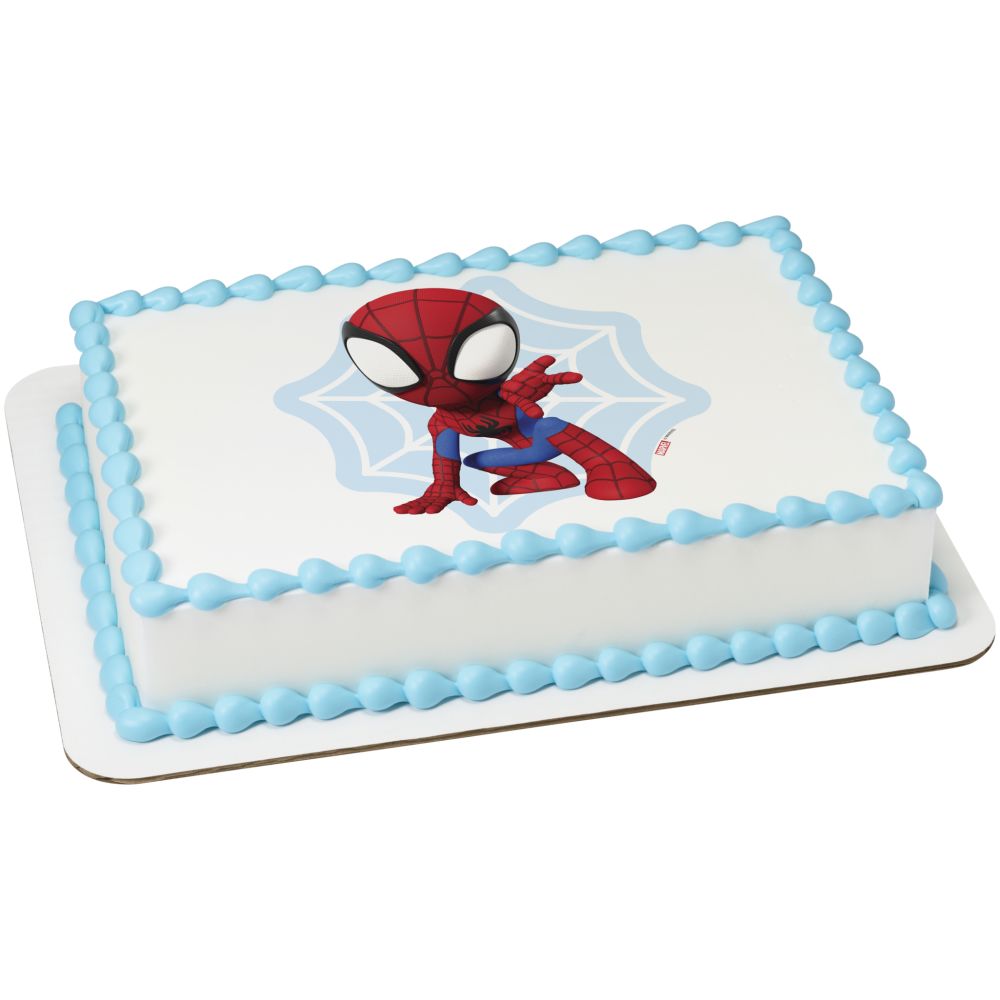Image Cake MARVEL Spidey and His Amazing Friends Spidey Web