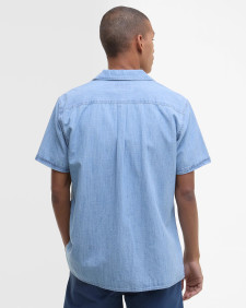 Gipton Denim Short-Sleeved Shirt Chambray