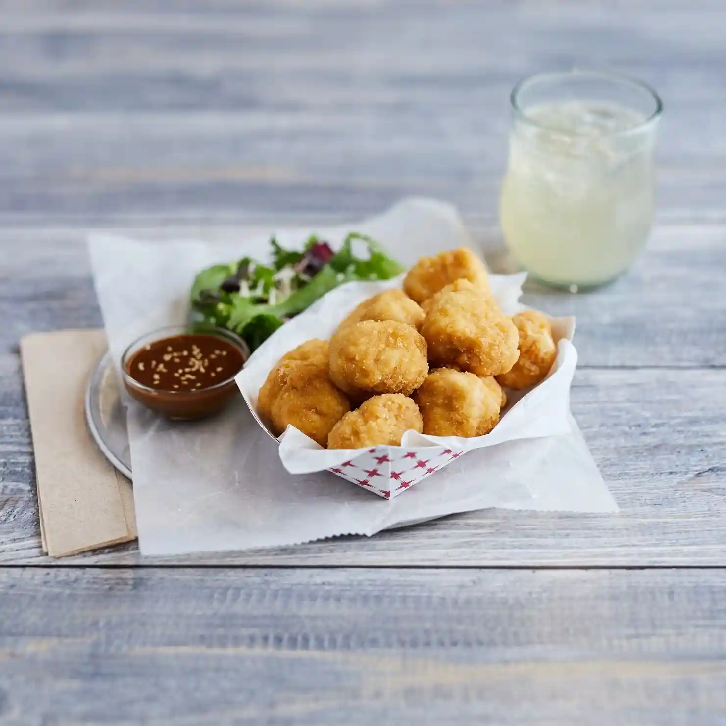 Tyson Red Label® Uncooked Golden Crispy Chicken Breast Chunk Fritters_image_2