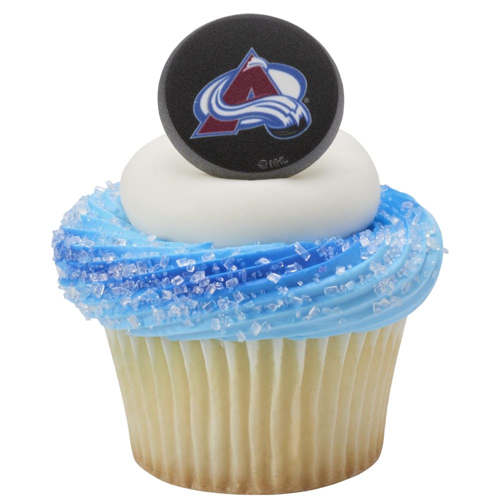 Image Cake NHL® Team Puck Colorado Avalanche®