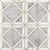 Hera Carrara 12×12 Olympia Mosaic