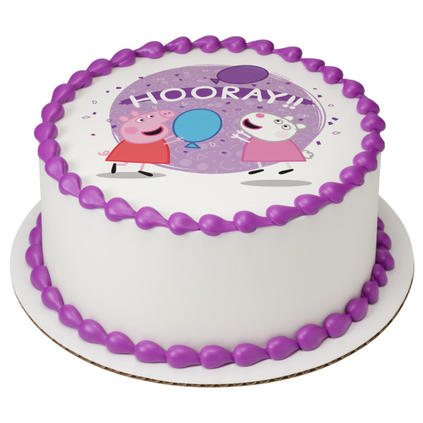 Peppa Pig™ Hooray!! PhotoCake® Edible Image®
