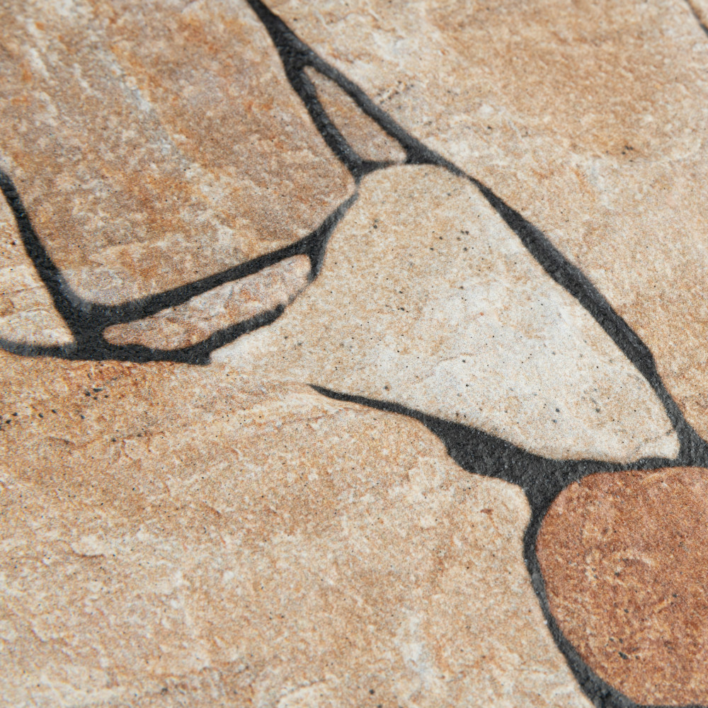 Masia Andorra Ocre 10-3/8 in. x 18-3/4 in. Ceramic Wall Tile