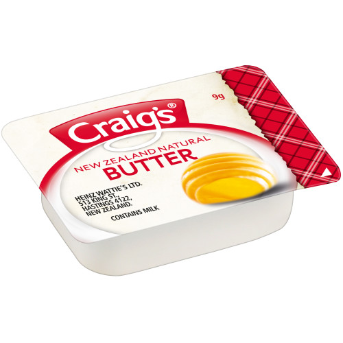 Craig's® Butter Portion 600 x 9g