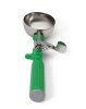 2.66-ounce one-piece thumb disher with green handle