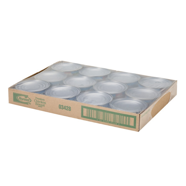 HORMEL(r) Chunked Chicken Breast, 12/5oz. . C1RA - Front Right Closed Case (Hi Res)