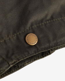 Lightweight Waxed Hood Archive Olive