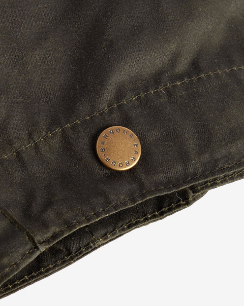 Lightweight Waxed Hood Archive Olive