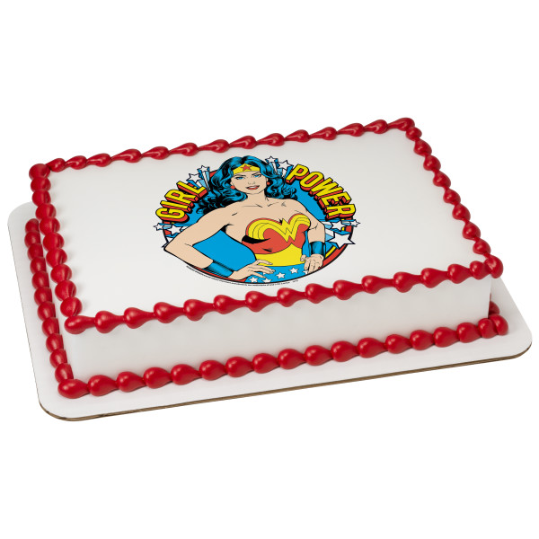Wonder Woman™ Girl Power! PhotoCake® Edible Image®