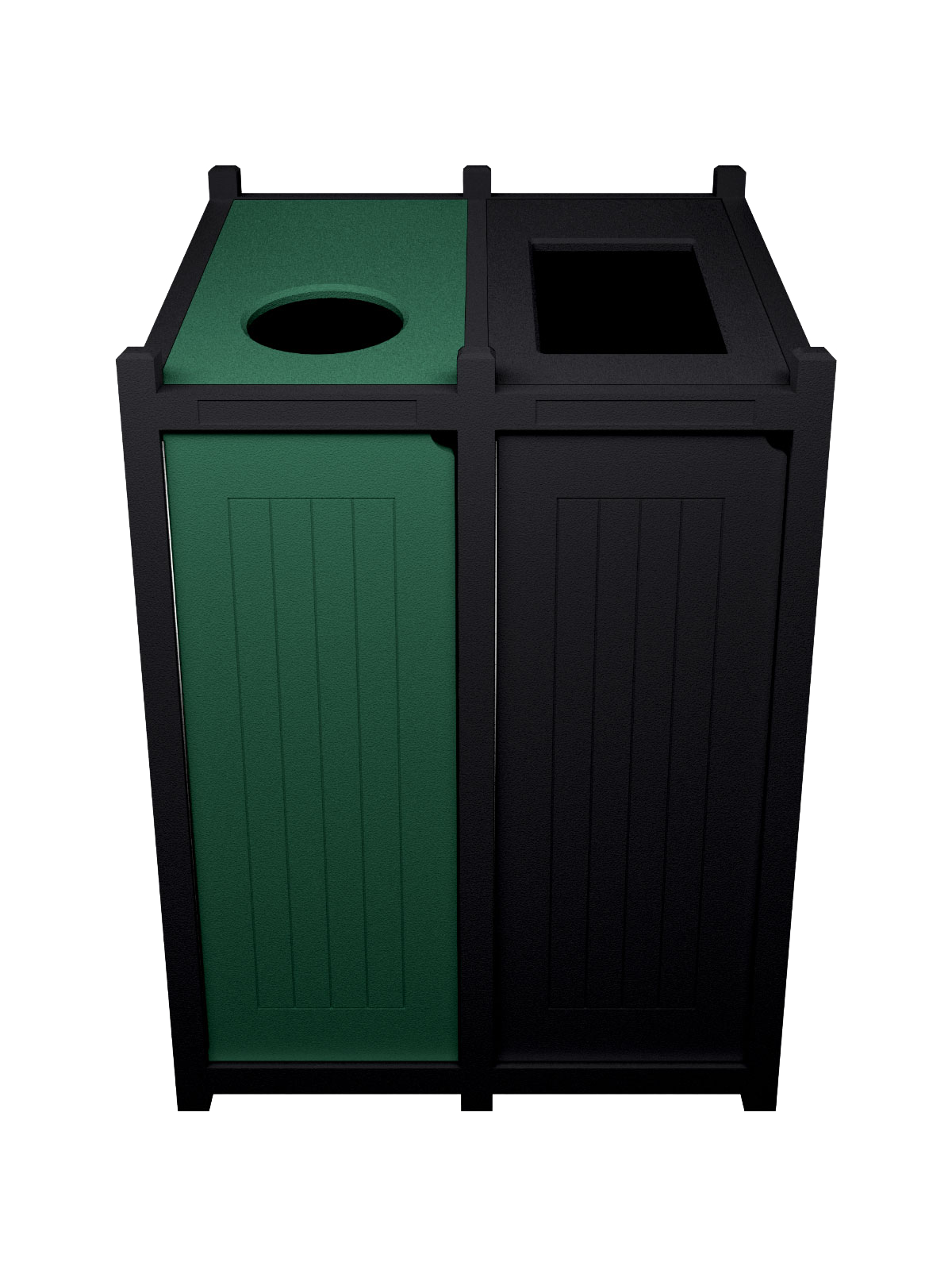 VENTURE – Double – Unit – Circle-Full – Black-Green