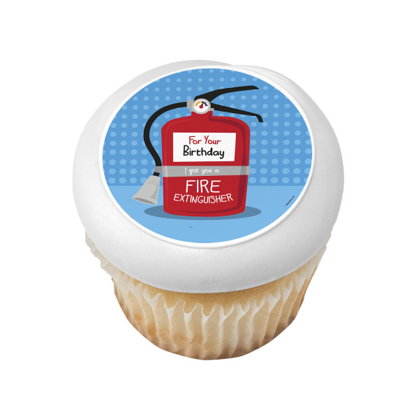 Fire Extinguisher PhotoCake® Edible Image®