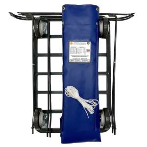 R&B Wire, UPS/FedEx Able Vinyl Basket Truck, 20 Bushel