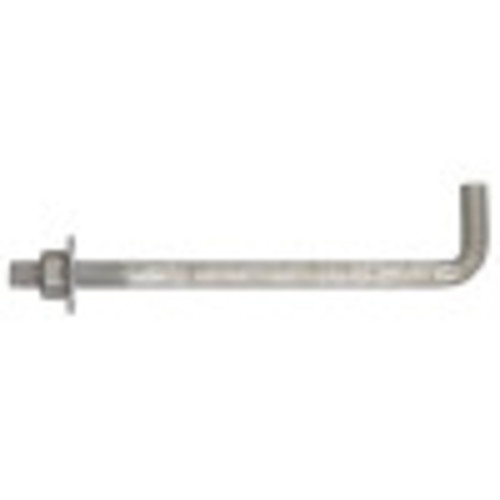 Hot Dipped Galvanized Anchor Bolts w/ Nuts & Washers 3/8