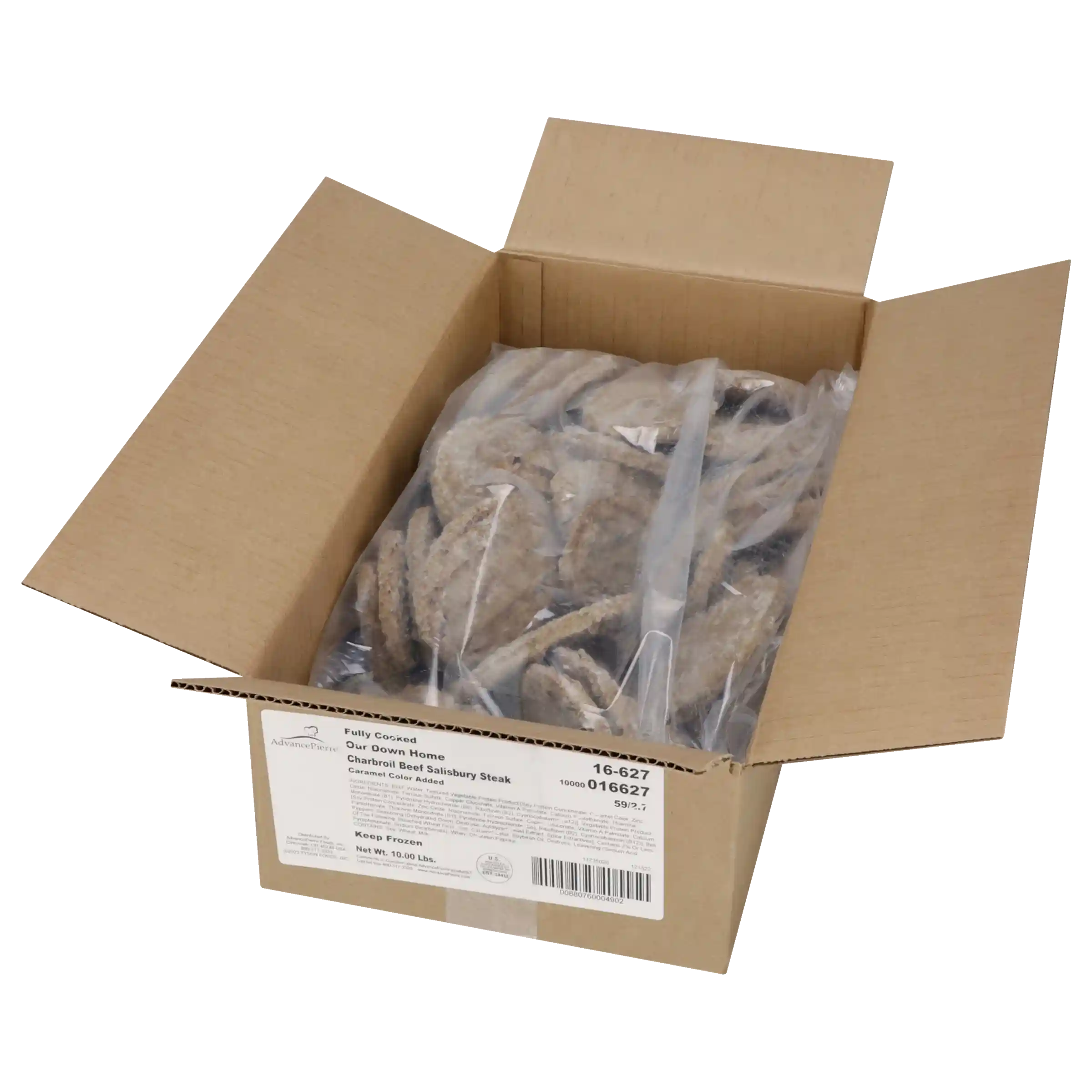 AdvancePierre® Fully Cooked Down Home Charbroil Beef Salisbury Steak, 2.7 oz._image_4