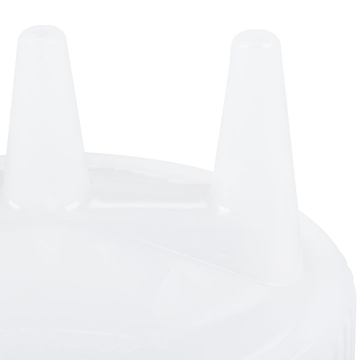 Traex® wide-mouth clear squeeze dispenser Tri Tip™ replacement cap