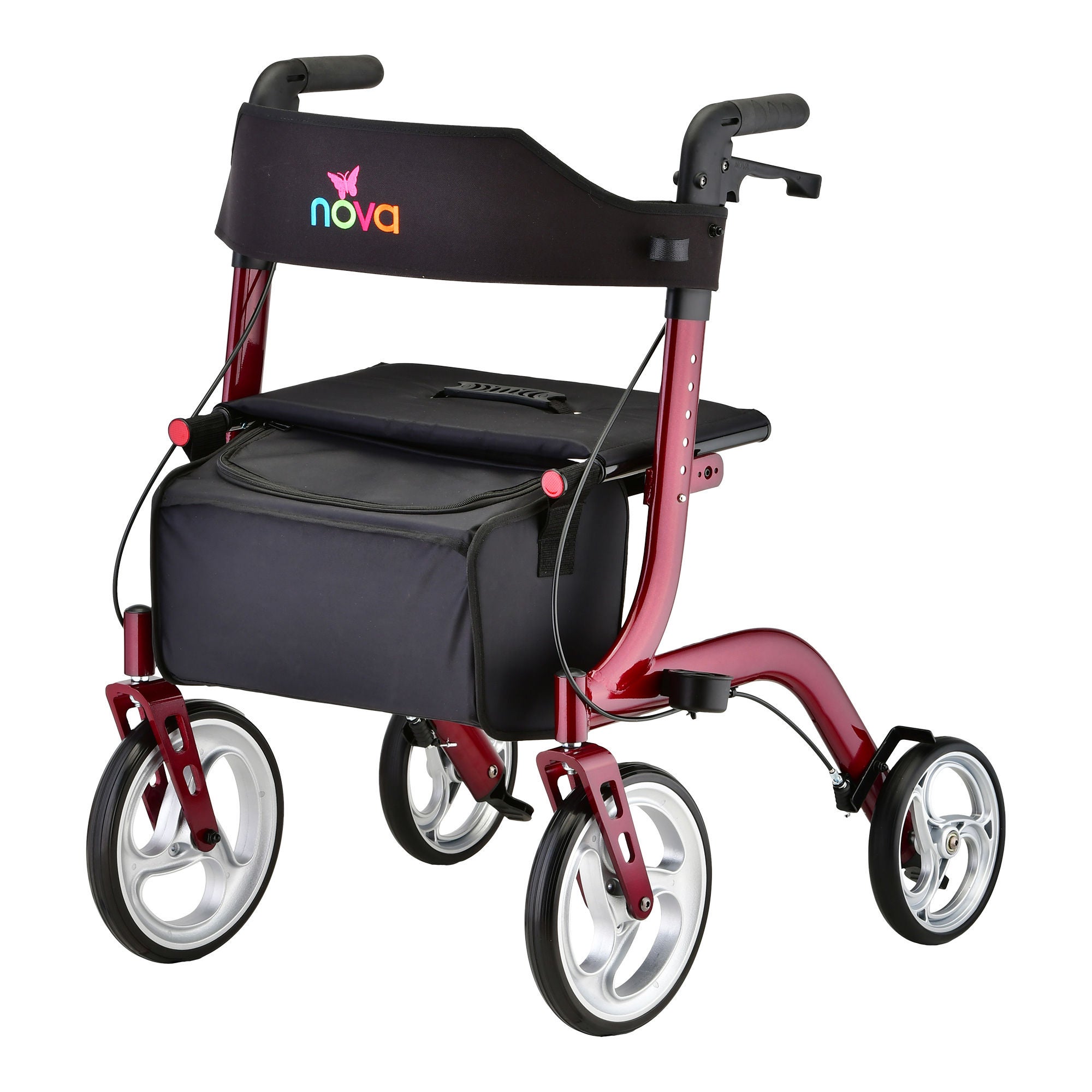 Nova Ortho-Med ROLLATOR, EXPRESS RED