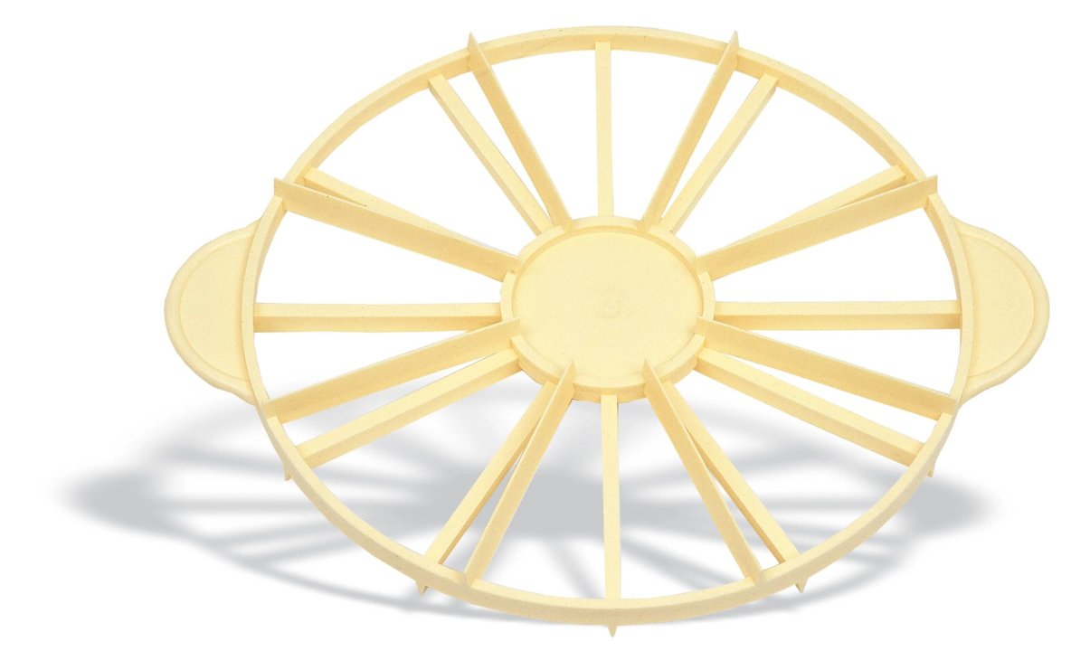 Marcador de torta de doble para 8 o 12 rodajas de polipropileno