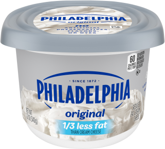 Philadelphia 1/3 Less Fat Cream Cheese, 12 Oz