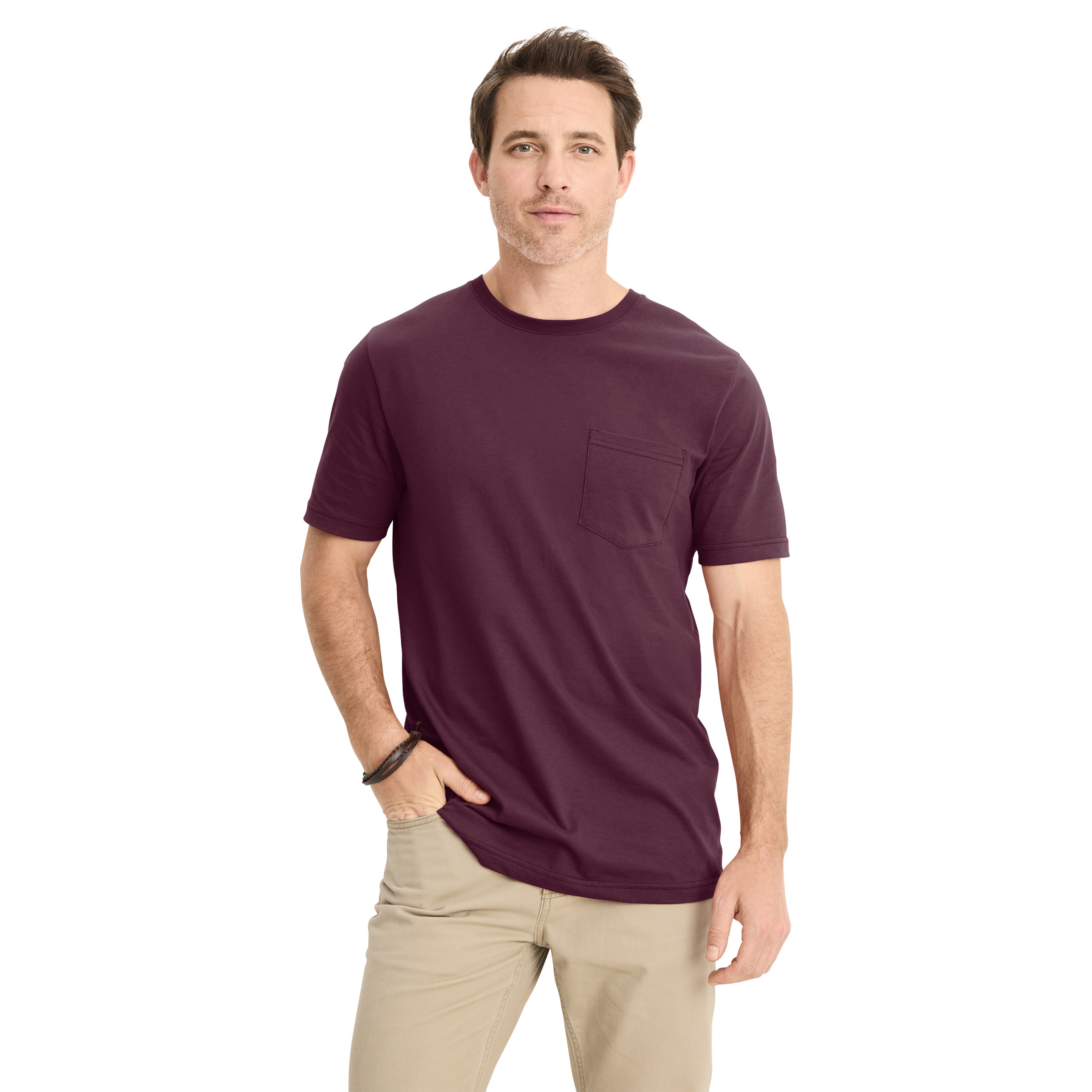 Jockey Men's Made in America Heritage Short Sleeve Pocket Tee - Picture 18 of 46